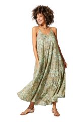 Robe été longue sans manches 350030