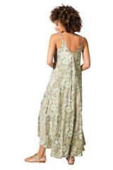 Robe été longue sans manches 350031