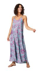 Robe été longue sans manches 350032