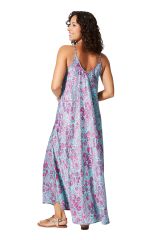 Robe été longue sans manches 350033