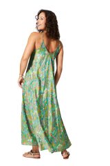 Robe été longue sans manches 350037