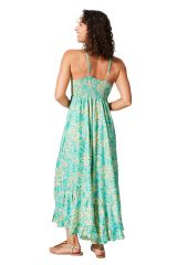 Robe été longue sans manches 350045