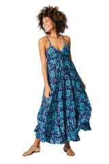 Robe été longue sans manches 350048