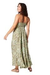 Robe été longue sans manches 350055