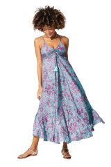 Robe été longue sans manches 350056