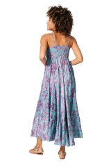 Robe été longue sans manches 350057