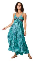 Robe été longue sans manches 350058