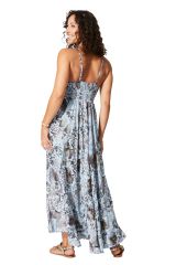 Robe été longue sans manches 350065