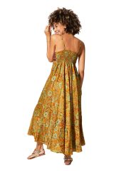 Robe été longue sans manches 350067