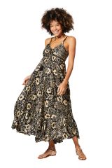 Robe été longue sans manches 350070