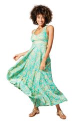 Robe été longue sans manches 350072