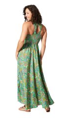 Robe été longue sans manches 350094