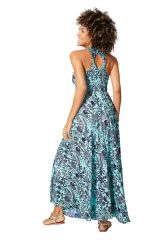 Robe été longue sans manches 350102