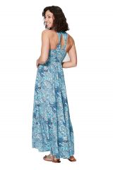 Robe été longue sans manches 350244