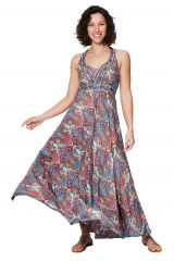 Robe été longue sans manches 350259