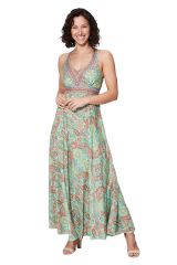 Robe été longue sans manches 350265