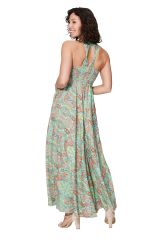 Robe été longue sans manches 350266