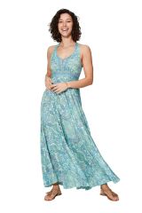 Robe été longue sans manches 350269