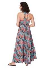 Robe été longue sans manches 350294