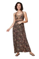 Robe été longue sans manches 350299