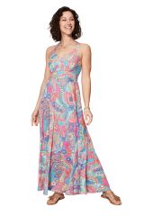 Robe été longue sans manches 350305