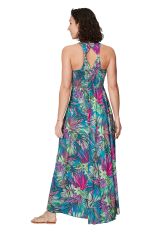 Robe été longue sans manches 350308