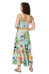 Robe été longue sans manches 350328