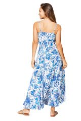 Robe été longue sans manches 350457