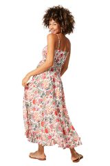 Robe été longue sans manches 350459