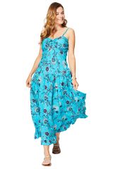 Robe été longue sans manches 350460