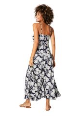 Robe été longue sans manches 350463