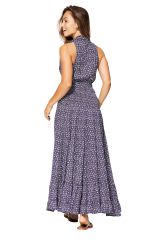 Robe été longue sans manches 350471