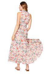 Robe été longue sans manches 350473