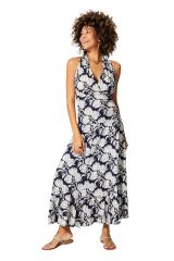 Robe été longue sans manches 350478