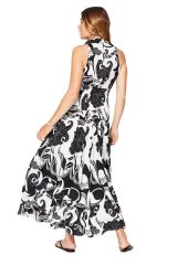 Robe été longue sans manches 350481