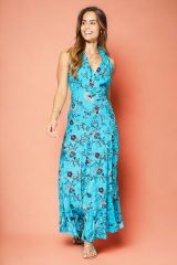 Robe été longue sans manches 352215