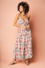 Robe été longue sans manches 352218