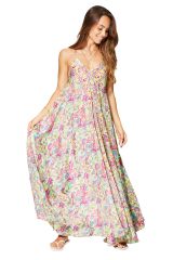 Robe été longue sans manches 353044