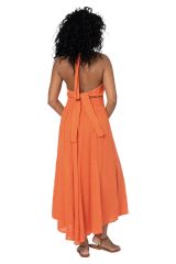 Robe été longue sans manches 355391