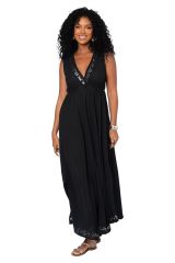 Robe été longue sans manches 355427