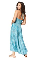 Robe été longue sans manches 356831