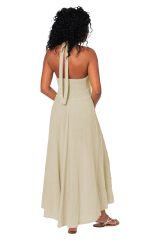 Robe été longue sans manches 362247