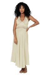 Robe été longue sans manches 362248