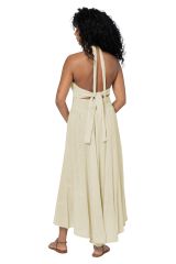 Robe été longue sans manches 362249