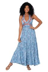 Robe été longue sans manches 362304