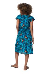 Robe femme chic et coloré à imprimé tendance et estival à porter au quotidien Maxine