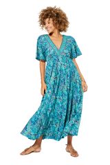 Robe longue bohème chic Art