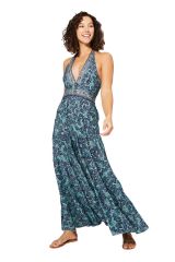 Robe longue bohème chic et floral Anto