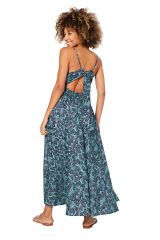 Robe longue bohème chic et floral Apollinaire