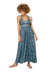 Robe longue bohème chic et floral Arista